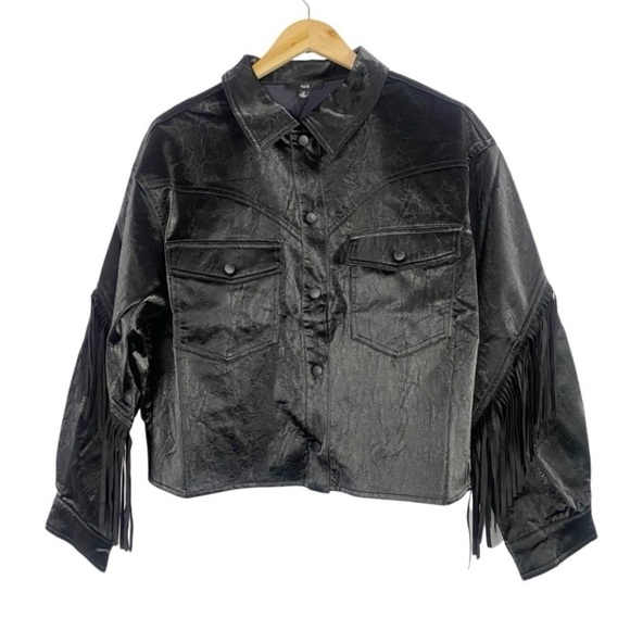 FATE Rockstar Fringe Jacket Western Moto - Picture 5 of 14